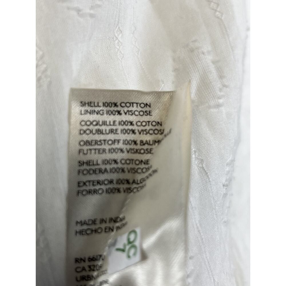 Anthropologie The Peregrine Midi Dress Size XL White - Picture 12 of 12